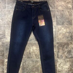 Women's Dark Blue Jeans
